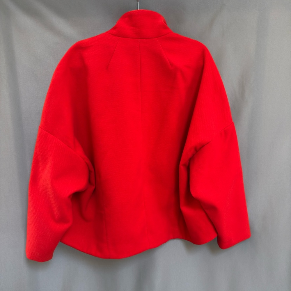 NWT Anthropologie Peacoat Plus Size 1X, Red, Relaxed Fit Oversized Boho Colorful - Picture 9 of 15